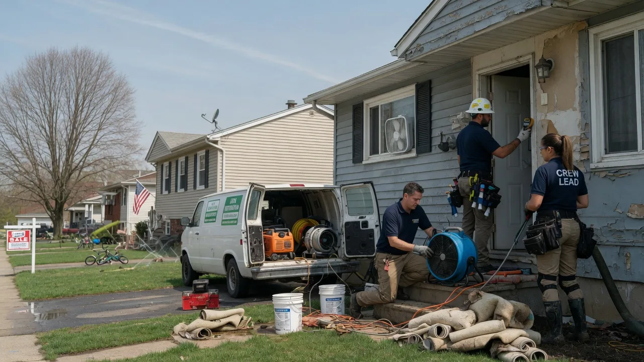 Flood Cleanup in Short Hills, NJ near me
